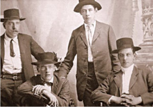 Grupo de inmigrantes Irlandeses en el Siglo XIX.