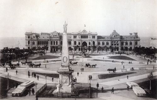 Buenos Aires - Casa de Gobierno. Fuente: Censo Municipal de Buenos Aires, 1887